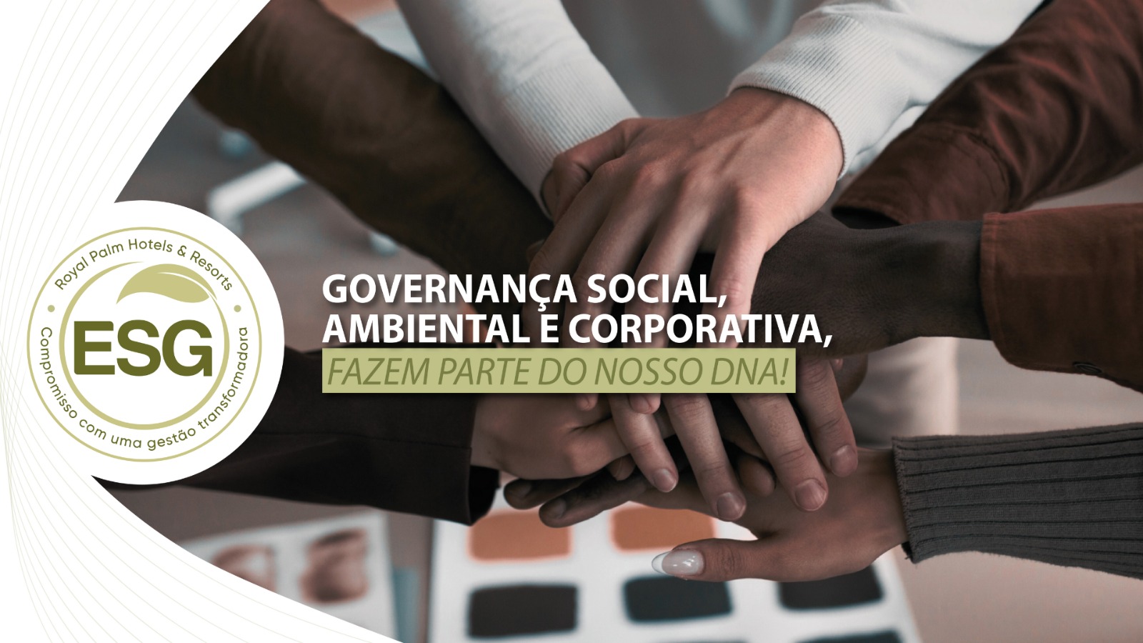Grupo Royal Palm Hotels &amp; Resorts Reforça Compromisso Sustentável e Lança seu Primeiro Relatório ESG