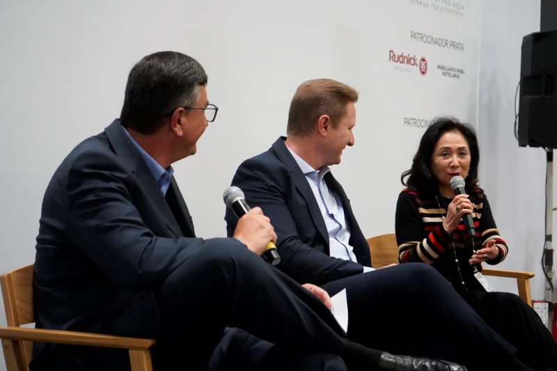 Chieko Aoki debate crescimento da hotelaria e liderança feminina na Hotex 2025