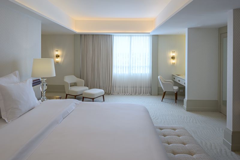 Bourbon Hotel &amp; Suítes Curitiba reinaugura sua icônica Suíte Presidencial, a maior da cidade