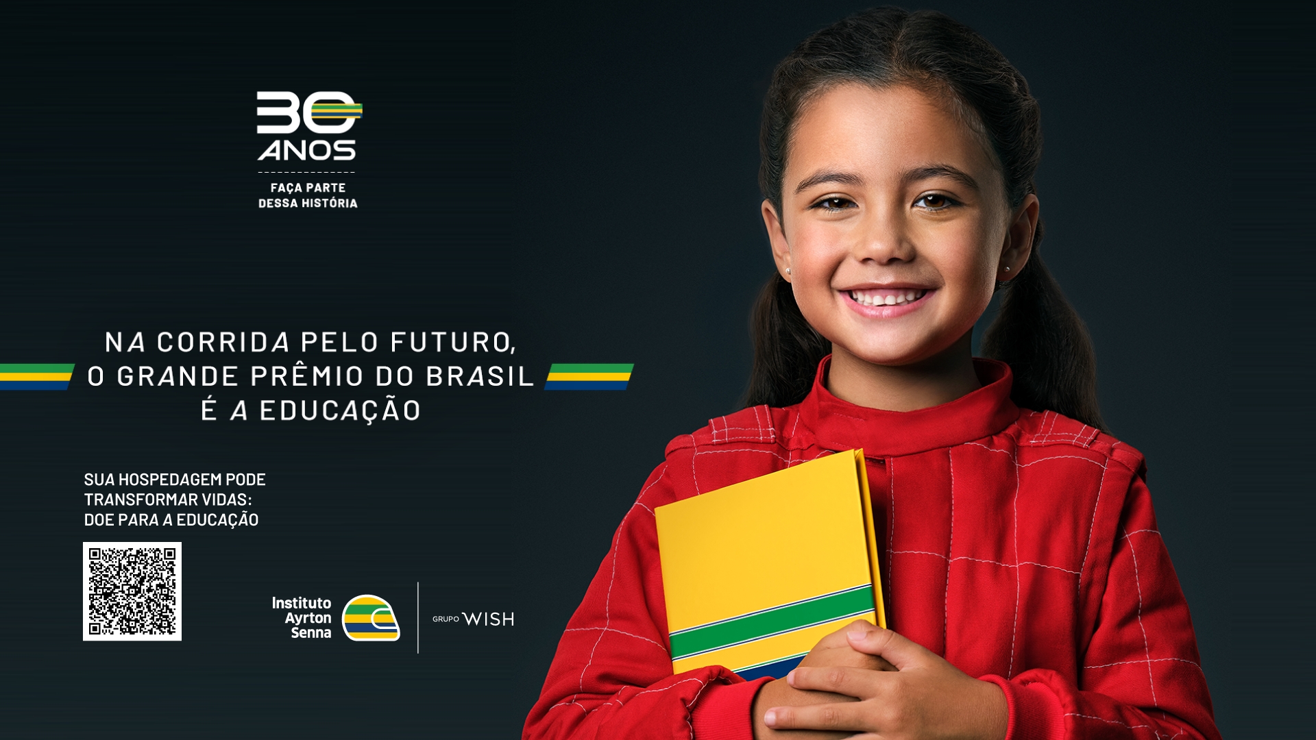 Grupo Wish se associa ao Instituto Ayrton Senna e se torna primeira rede hoteleira parceira da ONG