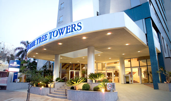 Fachada do hotel Blue Tree Towers Caxias do Sul
