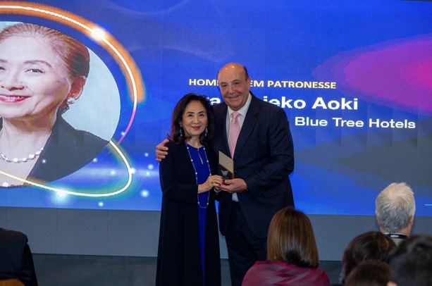 Chieko Aoki é patronesse no 11º Ranking IBEVAR-FIA 2025